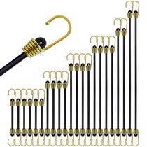 Kit de 22 mini cordas elásticas com ganchos assortidas Yelier Kit de 22 mini cordas elásticas com ganchos assortidas Yelier