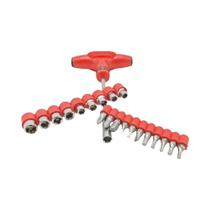 Kit De 22 Peças De Bits De Chave De Fenda Multifuncional, Conjunto De Soquetes Hexagonais,