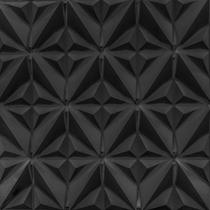 Kit De 24 Placas Autoadesiva Revestimento Cor Preta 6 M²