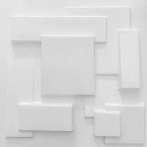 Kit De 24 Placas Decorativa 3d Com Fita 3m Rendimento 6 M²