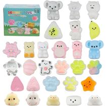 Kit de 28 brinquedos squishy antiestresse Yidayes para crianças Kit de 28 brinquedos squishy antiestresse Yidayes para crianças