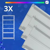 Kit de 3 bandejas 0,40x0,91 linha leve