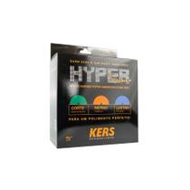 Kit de 3 Boinas Hyper - Corte, Refino e Lustro 5pol KERS