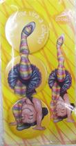 Kit de 3 Broches da Personagem Dina Nina Bailarina - Do Dance Kit de 3 Broches da Personagem Dina Nina Bailarina - Do Dance