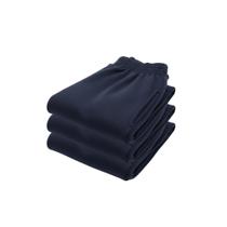 Kit de 3 Calças de Moletom Com Tecido Reforçado do P ao GG - Bolsos Laterais - Azuis Kit de 3 Calças de Moletom Com Tecido Reforçado do P ao GG - Bolsos Laterais - Azuis