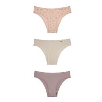 Kit de 3 Calcinhas DelRio 51354 Biquíni Kit de 3 Calcinhas DelRio 51354 Biquíni