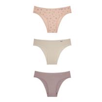 Kit de 3 Calcinhas DelRio 51354 Biquíni Kit de 3 Calcinhas DelRio 51354 Biquíni