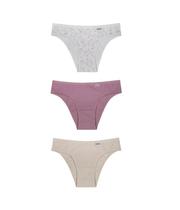 Kit de 3 Calcinhas DelRio 51354 Biquíni Kit de 3 Calcinhas DelRio 51354 Biquíni
