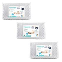 Kit de 3 Colchonetes Macios Para Berço Desmontável Kit de 3 Colchonetes Macios Para Berço Desmontável