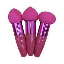 Kit De 3 Esponjas De Maquiagem Em Formato De Cogumelo, Dupla Utilização (Seco E Molhado) Atacado Kit De 3 Esponjas De Maquiagem Em Formato De Cogumelo, Dupla Utilização (Seco E Molhado) Atacado