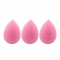 Kit de 3 esponjas faciais shape Beleza Express