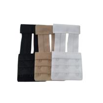 Kit de 3 Extensor Elástico de Soutien 10,5 X 5,5 CM 3 Regulagens e 3 Ganchos Médio