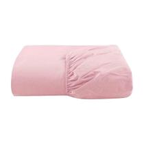 Kit De 3 Lençol Para Mini Berço Algodão Rosa