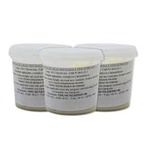 Kit de 3 Manteiga de Cacau Refinada e Desodorizada, Hidratação, Prevenção de Estrias, Protetor Solar Natual, Massagem 300gr