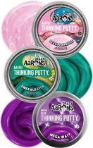Kit de 3 Mini Latas de Massa Crazy Aaron's Pearl Paradise, Emerald City e Mega Watt Conjunto para Presente (.47 oz cada) Brinquedo Sensorial para Esticar, Modelar e Apertar Não Tóxico 3+ anos Feito nos EUA Kit de 3 Mini Latas de Massa Crazy Aaron's Pearl Paradise, Emerald City e Mega Watt Conjunto para Presente (.47 oz cada) Brinquedo Sensorial para Esticar, Modelar e Apertar Não Tóxico 3+ anos Feito nos EUA
