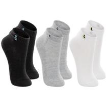 Kit De 3 Pares Meia Lupo Sport Kids Cano Curto Infantil Algodão Cores Básicas Para Menino E Menina Kit De 3 Pares Meia Lupo Sport Kids Cano Curto Infantil Algodão Cores Básicas Para Menino E Menina