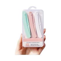 Kit De 3 Peças Para Aparar Sobrancelhas, Epilador Facial, Canivete Removedor De Pelos Para Modelagem Kit De 3 Peças Para Aparar Sobrancelhas, Epilador Facial, Canivete Removedor De Pelos Para Modelagem