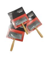 Kit de 3 Rasqueadeiras Média Cabo de Madeira Kit de 3 Rasqueadeiras Média Cabo de Madeira