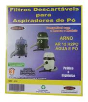 Kit de 3 Sacos Descartáveis para Aspirador de Pó Arno AR12 e H2PO - Oriplast