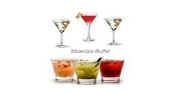 Kit De 3 Taças Martini 274ml E 3 Copos Caipirinha 350ml - Nadir - Nadir Figueredo