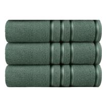 Kit de 3 Toalha de Rosto Classic Macio - 390gm - Alta Absorção