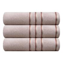 Kit de 3 Toalha de Rosto Classic Macio - 390gm - Alta Absorção