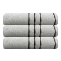 Kit de 3 Toalha de Rosto Classic Macio - 390gm - Alta Absorção