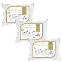 Kit de 3 Travesseiro 100% Plumas Kit de 3 Travesseiro 100% Plumas