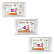 Kit de 3 Travesseiro Nasa Antissufocante Kit de 3 Travesseiro Nasa Antissufocante