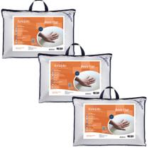 Kit de 3 Travesseiros Baixo - Macio - Látex Kit de 3 Travesseiros Baixo - Macio - Látex