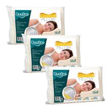 Kit de 3 Travesseiros Contour Pillow - Duoflex Kit de 3 Travesseiros Contour Pillow - Duoflex