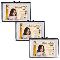 Kit de 3 Travesseiros Favos de Mel - 15cm Kit de 3 Travesseiros Favos de Mel - 15cm
