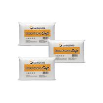 Kit De 3 Travesseiros Luck Cuca Fresca Soft Suporte Uniforme Luckspuma