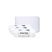 Kit de 3 Travesseiros NASA Suporte Médio Alívio de Pressão 13cm