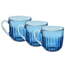 Kit de 3 Xícaras 90ml Athena Chá/Café Transparente Kit de 3 Xícaras 90ml Athena Chá/Café Transparente