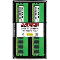 Kit de 32 GB de memória RAM da série A-Tech Enterprise (2x16 GB) DDR4 Kit de 32 GB de memória RAM da série A-Tech Enterprise (2x16 GB) DDR4