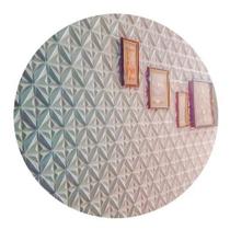 Kit De 36 Placas Decorativa 3d Com Fita 3m Rendimento 9 M²