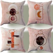 Kit de 4 capas para almofadas Geometric Luar Kit de 4 capas para almofadas Geometric Luar