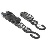 Kit de 4 cinchas de trinquete KEEPER 47308, 2.4 m, capacidad de carga 363 kg Kit de 4 cinchas de trinquete KEEPER 47308, 2.4 m, capacidad de carga 363 kg