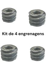 Kit de 4 engrenagem sem fim do espeto da frangueira assador de carne