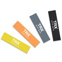 Kit de 4 faixas elásticas de resistência para treino portátil TRX