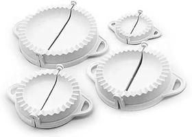 Kit De 4 Formas Para Fazer Pastel E Risoles Branca