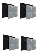 Kit de 4 Formas para Gesso 3D Designs Florais para Seus Projetos!