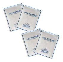 Kit de 4 Fronhas Impermeáveis Com Zíper