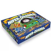 Kit de 4 Jogos Hiper Quadra Infantil com Bingo Loto e Roleta +7 anos - Diversão garantida