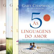 Kit de 4 Livros As 5 Linguagens do Amor Gary Chapman