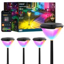 Kit de 4 Luminárias Solares para Caminhos Linkind SP6