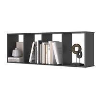Kit de 4 Nichos Virgina Preto Onix