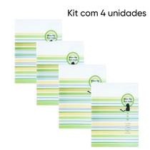 Kit de 4 Pastas Apres 2 Bolsos INT A4 - Verde