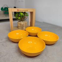 Kit de 4 Tigelinhas Allegra 250 ml - Damasco - Tupperware